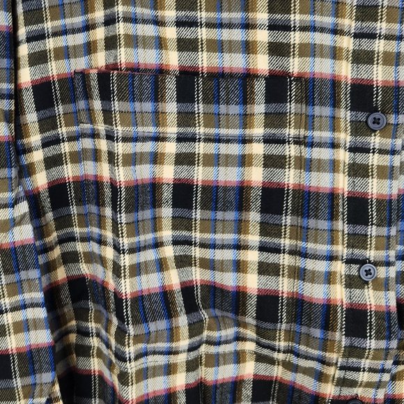 NWT Everlane Plaid Soft Boxy Button Up Flannel Shirt sz XS - Picture 6 of 11